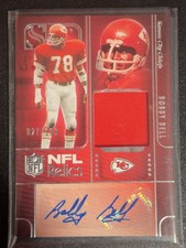 2025 Panini Silhouette Bobby Bell Chiefs NFL Relics Autograph #NRA-BBL /199