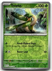 Tropius 007/198 Reverse Holo Scarlet & Violet Base Set