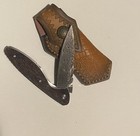 Damascus Knife With Sheath For Hunting Fishing Camping New Without Box — photo 2