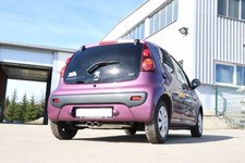 FOX CitroenC1/ Peugeot 107/ Toyota Aygo Endschalldämpfer Ausgang mittig - 2x86x5