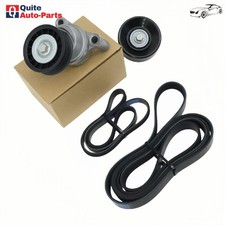 Serpentine Belt Tensioner Pulley Kit For Chevy Silverado 1500 GMC Yukon Cadillac