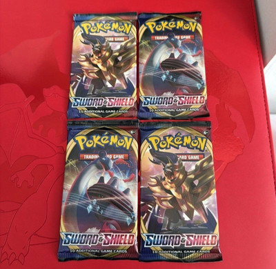 Pokemon Schwert und Schild Base Booster Pack TCG 10 Karten Factory Sealed x 1 