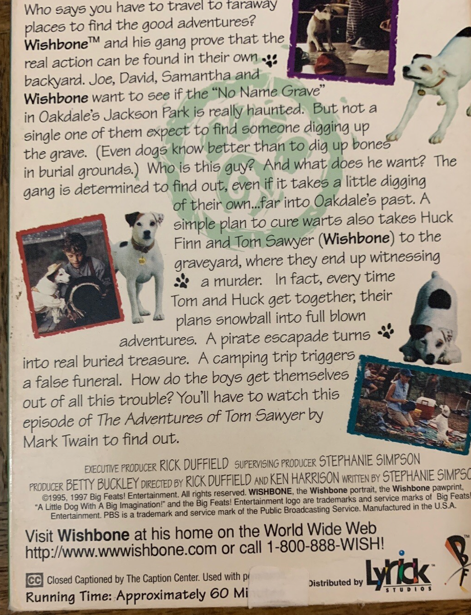 Wishbone A Tail In Twain VHS | eBay