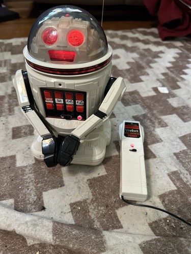 Vintage Verbot Robot Tomy Remote Control Toy Boxed 1984 Voice Command WORKS