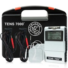 TENS 7000 Digital Unit Muscle Stimulator for Back Neck Nerve Pain Relief