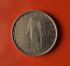 50 LIRE 1959 VATICANO [RN047]