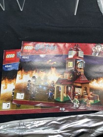 LEGO Harry Potter 4840 The Burrow Complete House w Figures Manuals Missing Wand