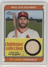2023 Topps Heritage Clubhouse Collection Relics Paul Goldschmidt #CCR-PG 2f9