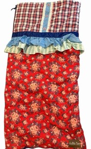 MATILDA JANE Bed Of Roses Floral Ruffle Sleeping Bag EUC! 