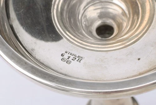 Sterling Silver Reed and Barton 10 in Candlestick Holder Beautiful Glossy