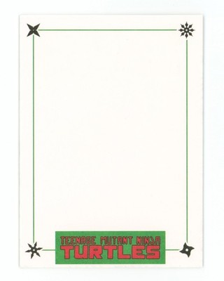 TMNT IDW Limited Original Art Sketch Card Blank Teenage Mutant Ninja Turtles