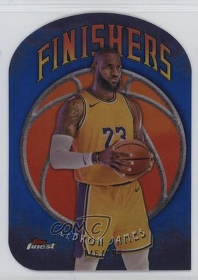 2024-25 Topps Finest Finishers Blue Refractor 146/150 LeBron James #F-2 4z8