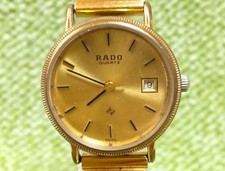 Muñeca de cuarzo chapada en oro para mujer RADO 111.5133.2 17,5 cm/6,9 pulgadas