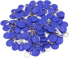100 PCS 125Khz RFID Key Fob Proximity ID Card Token Tag Keypad Card for Door Ent