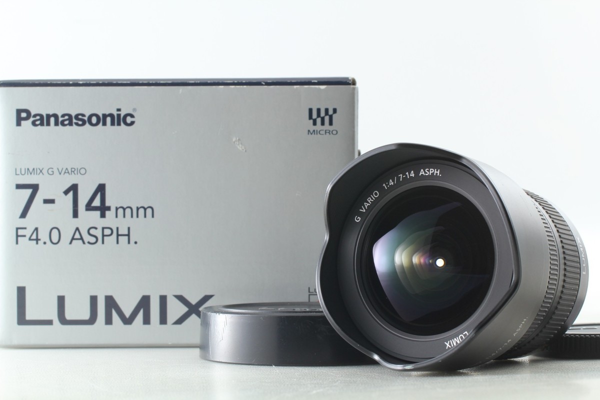 Panasonic Lumix G Vario 7-14mm f/4 ASPH Ultra Wide Lens MFT Near
