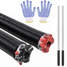 Pair of 2" Garage Door Torsion Springs 0.25" x 2" x 30"