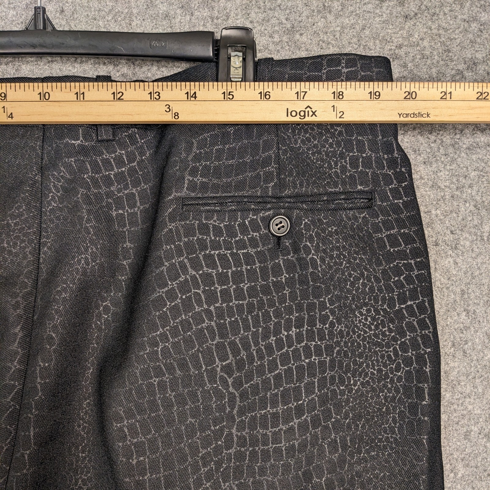 John Raphael Millennium Crocodile Pattern men bla… - image 16