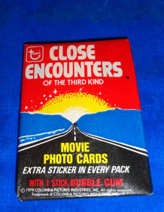 1978 Topps Close Encounters of the Third Kind Wax Pack Factory Sealed