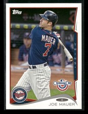 2014 Topps #PP-104 Joe Mauer Power Players Minnesota Twins