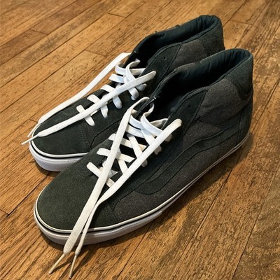 Vans Tony Alva Mid Skool Pro Sz 12 Deep Forest White Alva No Box