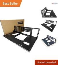 Compact Open Chassis PC Case for Optimal Airflow  Supports Multiple Motherboards