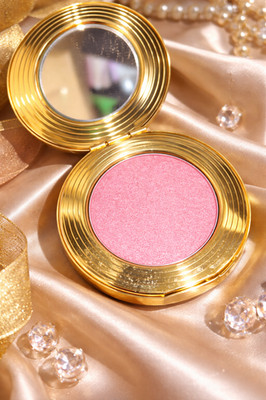 Mac Keepsake Sheerspark Shimmery PINK Pressed Powder Monogram Collection RARE