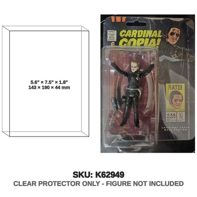 Protector For Kidrobot Ghost 2018 3.75'' Cardinal Copia Rats Edition