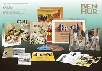 Ben-Hur Ultimate Steelbook Collector's Edition 4K Ultra HD Region Free