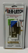 Fix-A-Latch Mixed 2-Pack (Interior & Exterior) Brass Finish Four Minute Repair