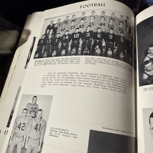 Annuario liceo 1964 Dorchester, Ne Longhorn - Foto 12 di 17