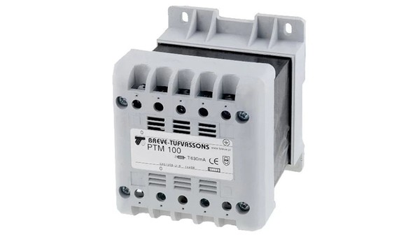 5905544671929 Transformator Sieciowy 100VA 230VAC 110V Na Szynę DIN IP21 PTM100/-image