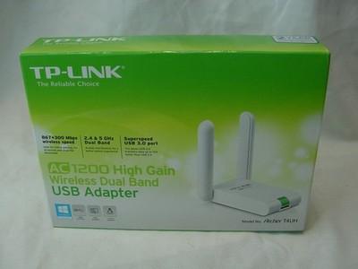 NEW TP-LINK AC1200 HIGH GAIN WIRELESS DUAL BAND USB ADAPTER ARCHER T4UH