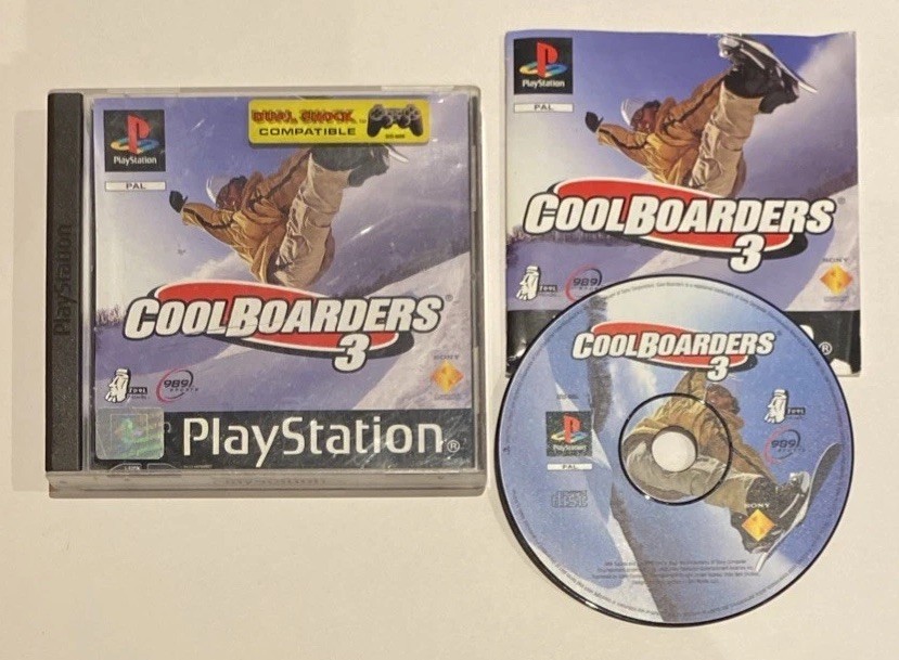 Cool Boarders 3 - PlayStation 1 - PS1 - PAL - TESTED