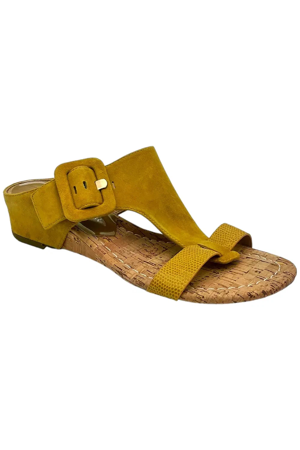 Donald Pliner Women's Ofelia Suede Wedge Sandals Dijon
Opens in a new window or tab