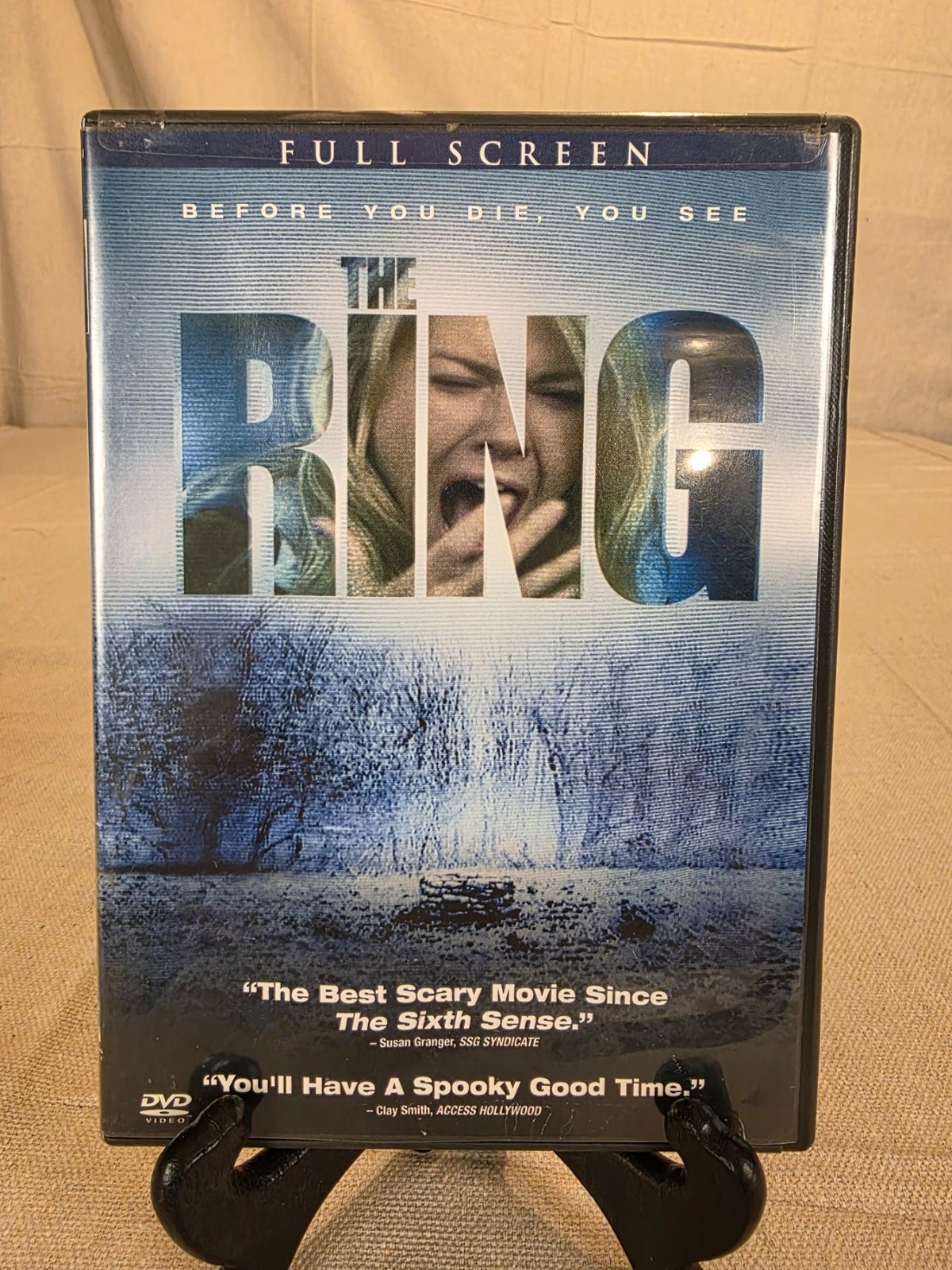 The Ring DVD 2003 Full Screen Horror Thriller Naomi Watts