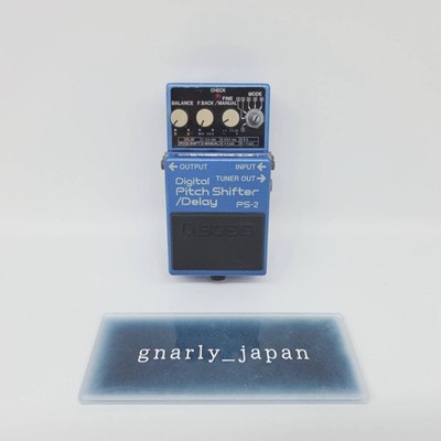BOSS PS-2 Digital Pitch Shifter Delay Guitar Effect Pedal Unit Only Tested Japan