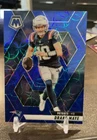 2025 Panini Mosaic - Drake Maye #28 Blue Scope Prizm
