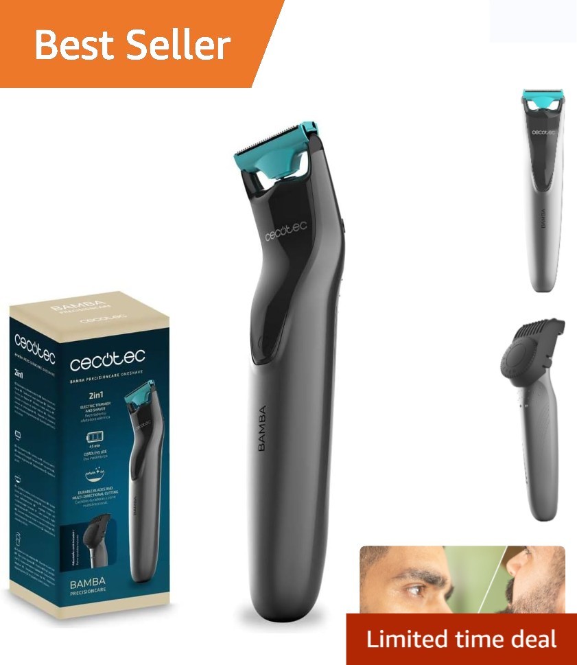 Rasoir ergonomique Cecotec Bamba PrecisionCare pour éliminer les irritations cutanées