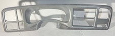 00-02 Gmc Yukon Denali Dash Radio Instrument Cluster Bezel Trim Woodgrain