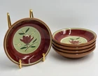 5 VNTG Stangl Pottery Magnolia Pattern 5.5" Berry Fruit Dessert Bowls MCM