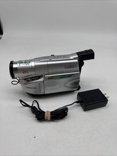 JVC Compact VHS Camcorder VHS C Model GR-AXM17U FOR PARTS REPAIR.  22