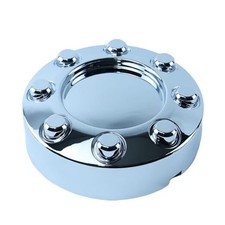 New Chrome Wheel Center Cap for 2005-2018 F250 F350 SRW Pickup Truck, Single