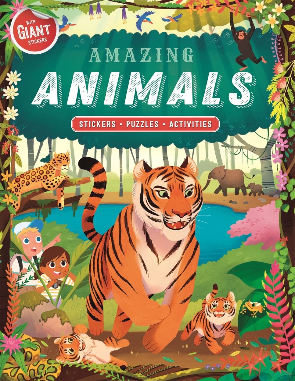 Amazing Animals (Sticker and Activity Book) - Image 3