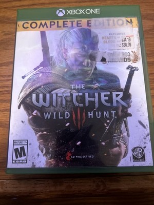 The Witcher 3: Wild Hunt Complete Edition XB1 Microsoft Xbox One All DLC On Disc