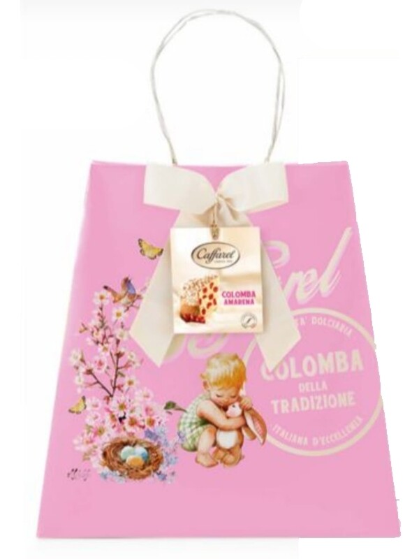 COLOMBA ARTIGIANALE CAFFAREL AMARENA IN BORSA 1 KG