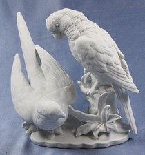 Papagei papagei figur Vogelfigur porzellanfigur porzellanvogel parrot figur,pb