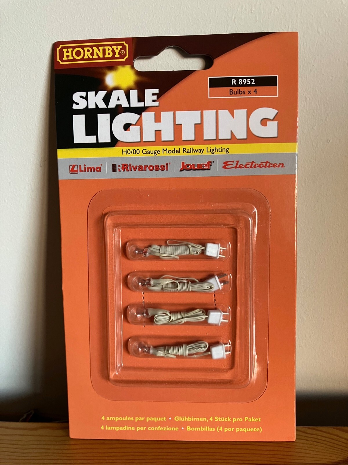 Hornby Skale Lighting R8952 bulbs x 4 with cable & plug eBay