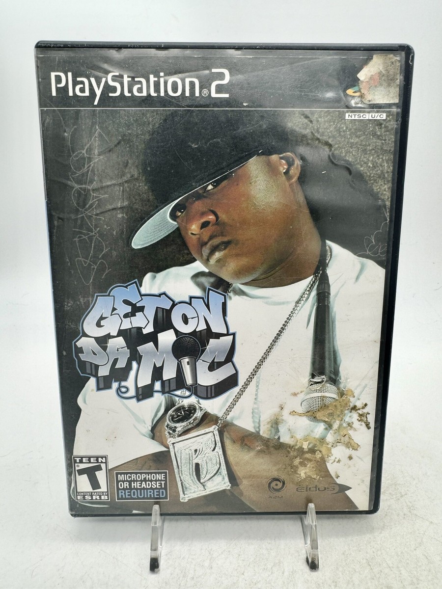 Get on Da Mic (Playstation 2 PS2) Video Game Complete & Tested W
