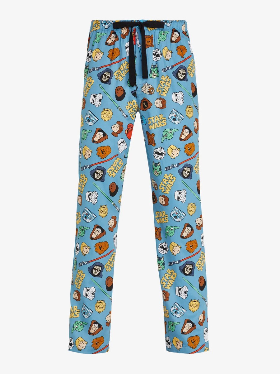 Peter alexander パジャマ Peter Alexander Star Wars Men Long Cotton Classic Pj Pants