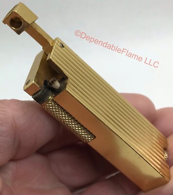 ✌️PENGUIN CYGNUS Aluminum Block Roller Petrol Lighter